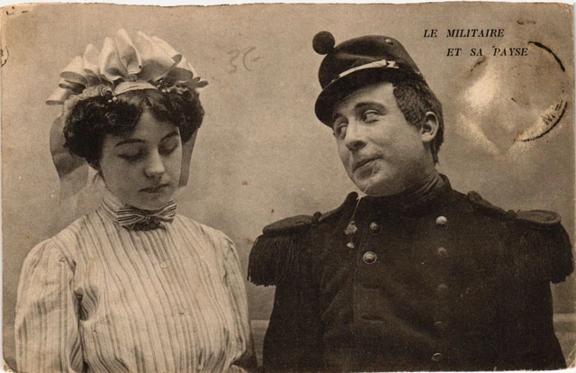 CPA AK Militaire - Le Militaire et sa Payse (698623)
