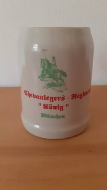 Vereinskrug des Münchner Traditionverein  4. Chevauleger-Regiment König