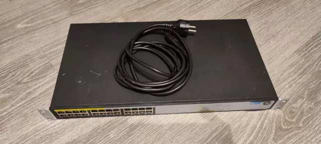 HPE HP 1420 Switch JH019A Poe + Gigabit Lüfterlos Rackmount 19"