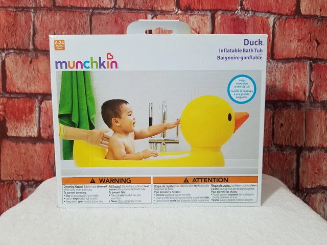 Munchkin Inflatable Safety Duck Bathtub