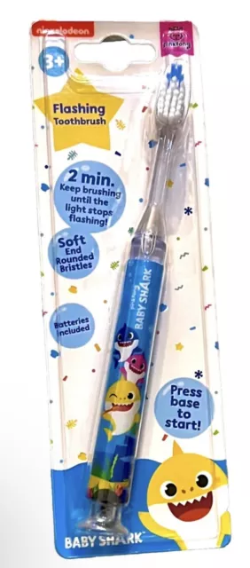 Baby Shark Flashing Light Up Toothbrush