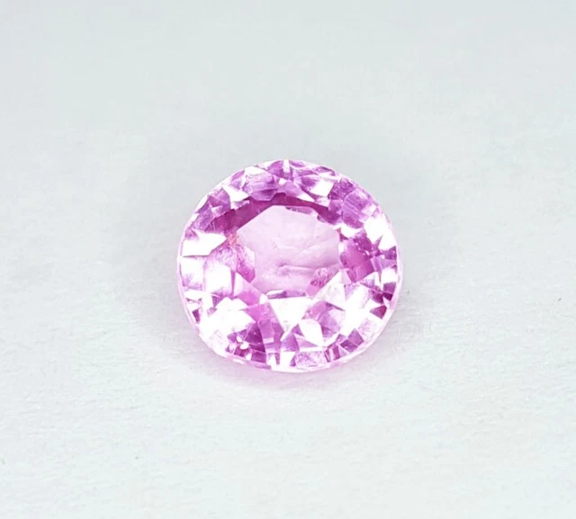 ROSA NATURALE ZAFFIRO 2.27 KT Sfuso Gemma Certificato Non Scaldato ...