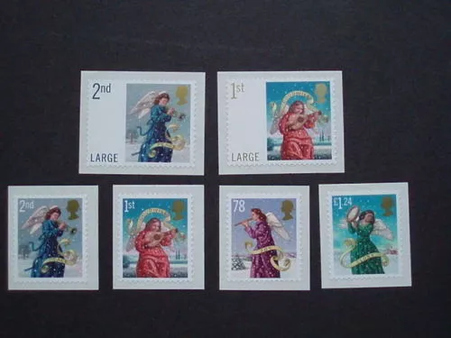 GB MNH STAMP SET 2007 Christmas Angels SG 2789-2794 UMM