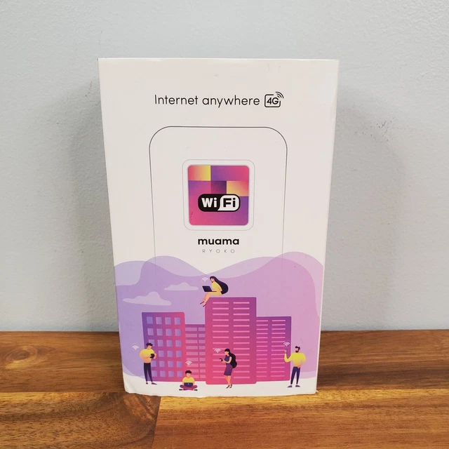 NEW MUAMA RYOKO Wifi Portable Wireless Router NO SIM CARD $49.83 ...