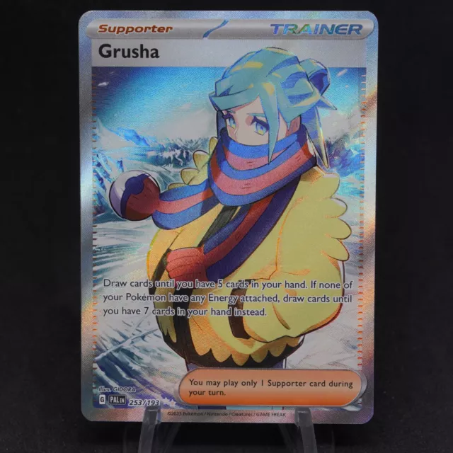 Grusha 253/193 Paldea Evolved Full Art Trainer Holo Rare - Pokemon TCG Card