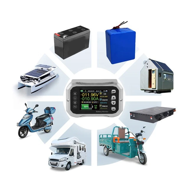 Monitor della batteria, coulometro per furgoni e camper - MJOO