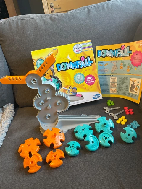 HASBRO GAMING , Downfall Game, family fun , complete , Mensa for kids £ ...