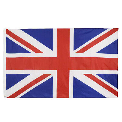 Union Jack Flag 5x3Ft Large Great Britain Flags British National UK GB Sports