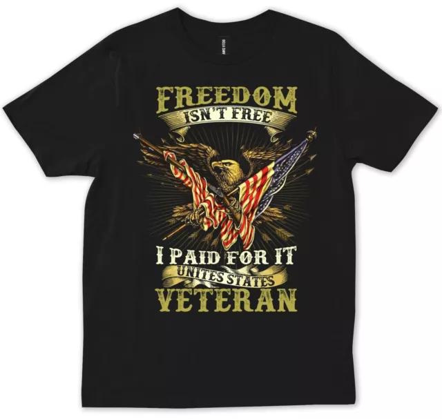 Veteran US Military Patriotic Tee Veterans Day Independence Gift Shirt T-shirt