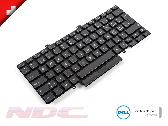 Clavier Rétroéclairé UK Pour Dell Latitude 5400/5401 - Référence 07D2R0, Occasion Testé