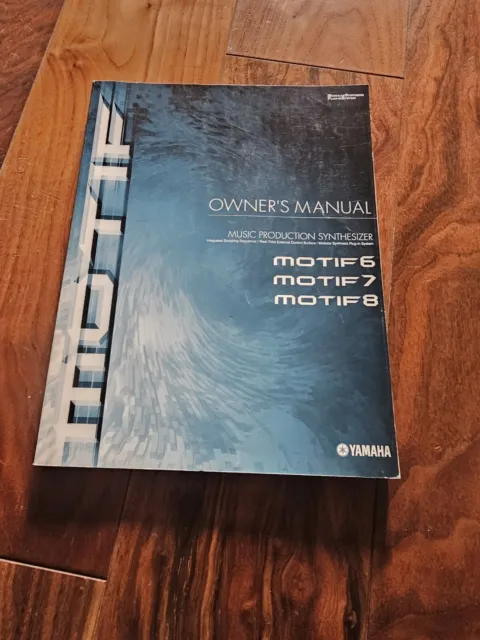 Yamaha Motif 6 7 8 Manuals