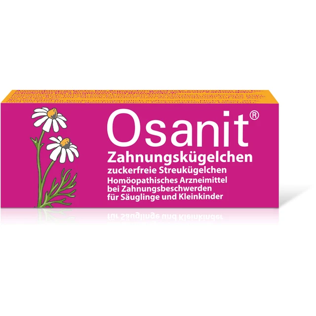 Osanit Zahnungskügelchen zuckerfrei, 7.5 g Globuli 1296824