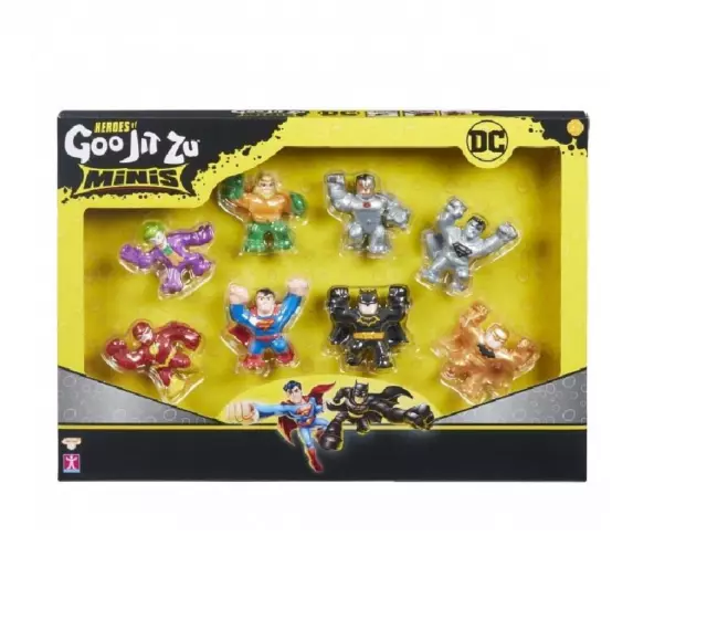 Heroes of Goo Jit Zu STRETCH Mini's 10 Pack DC Figures