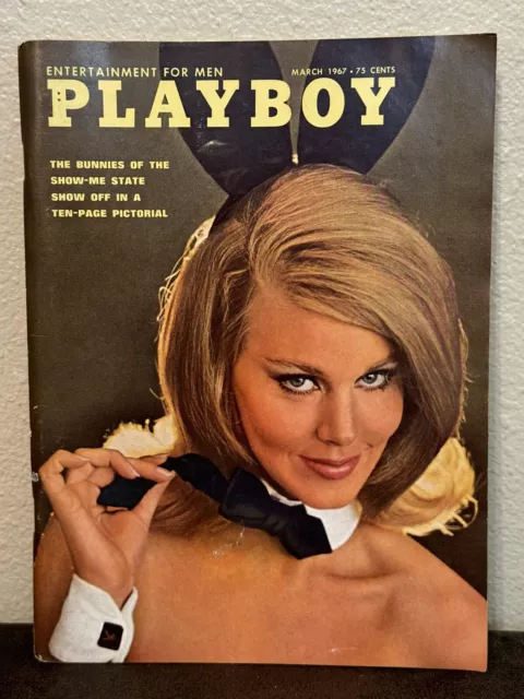 Playboy March 1967 - Sharon Tate Pics - Fran Gerard Famous Centerfold - Beauty!
