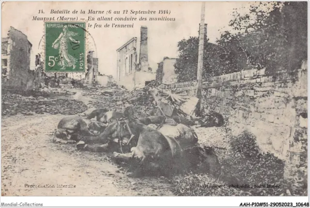 AAHP10-51-0833 - Bataille de la Marne  - Maurupt