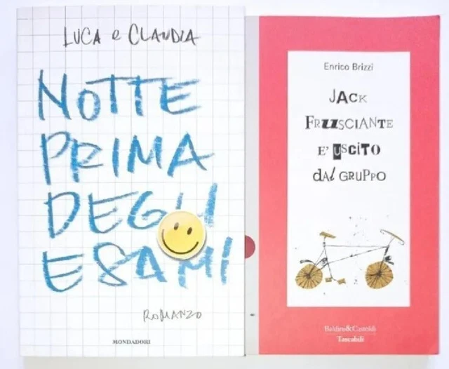 LIBRO JACK FRUSCIANTE E'Uscito Dal Gruppo + Notte Prima Degli Esami EUR