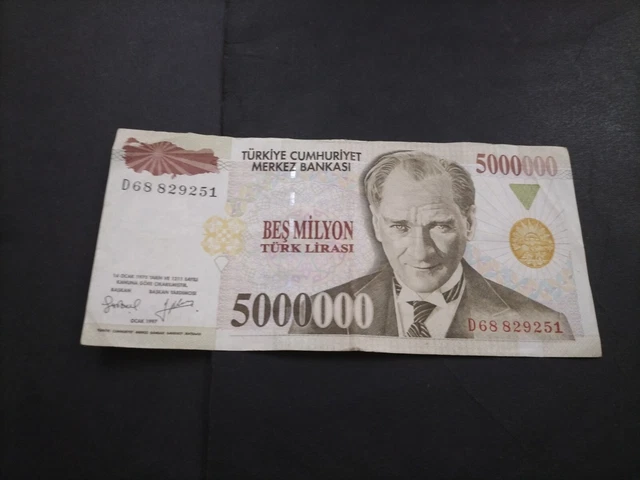 Turkey 5 Million Lira
