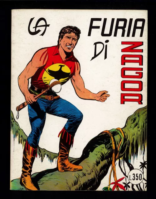 Zagor Scritta Rossa N.21 "La Furia di Zagor" Q. Edicola! Cepim 1972 ▓