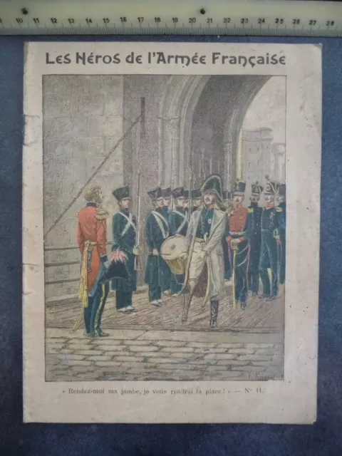 Ancien Cahier "HEROS ARMEE FRANCAISE - DAUMESNIL A VINCENNES" (CAHIER COMPLET)