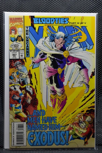 Uncanny X-Men #307 Marvel Comics 1993 Chris Claremont Bloodties Part 4 9.4