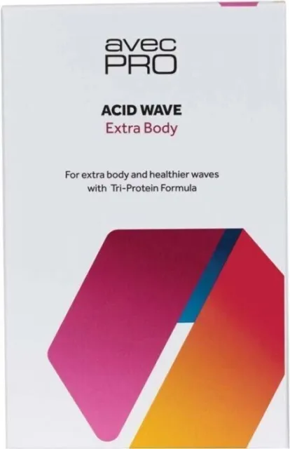 Avec Pro Perm Acid Wave - Extra Body - Free P&P