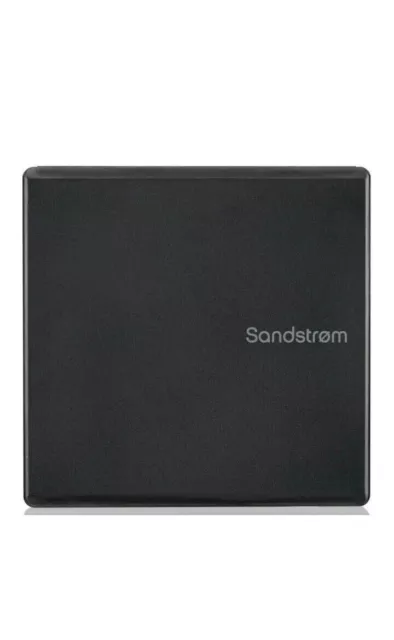 SANDSTROM Ultra Slim SEDVDBK22 Scrittore CD/DVD esterno nero senza scatola