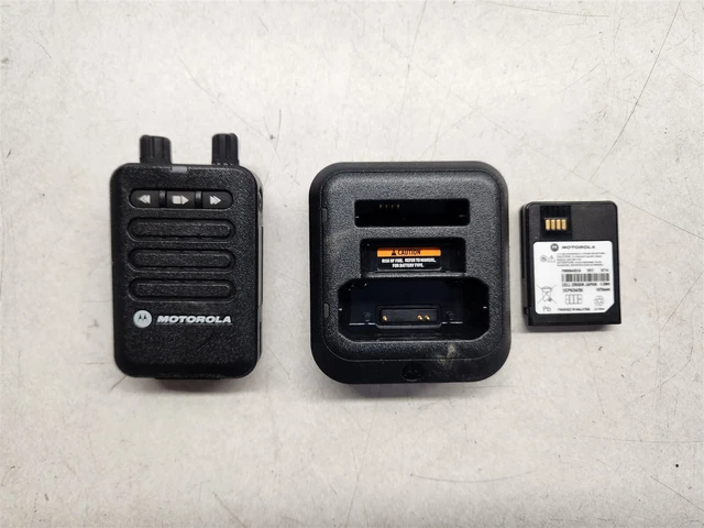 Commercial Pager Minitor Vi A03Jac8Ja2An And Charging Cradle