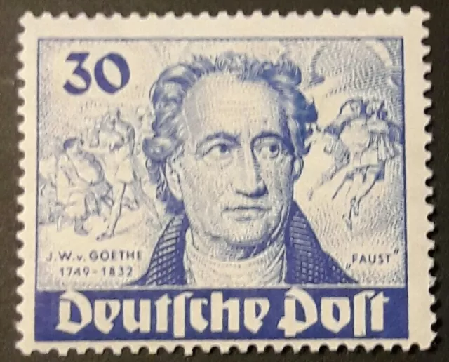 Berlin 200. Geburtstag von Goethe 30 Pf Mi-Nr. 63 postfrisch, Beschreibung lesen