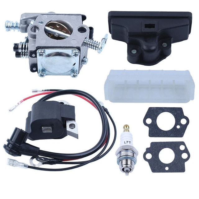 COMBO BOBINE D'ALLUMAGE Carburateur à Usage Rigoureux Pour Tronçonneuse