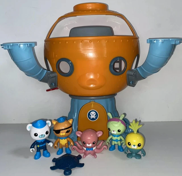 FISHER PRICE OCTONAUTS Octopod Playset with Figures 2010 MISSING PODS