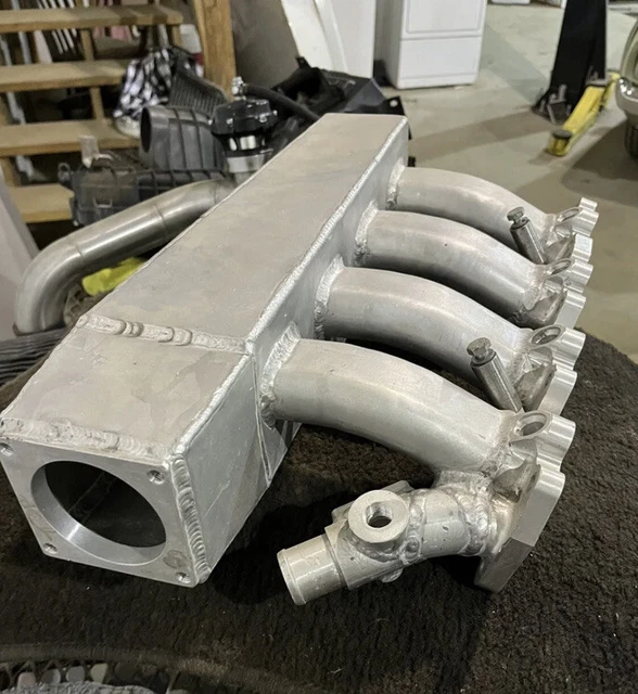 NISSAN 240SX. KA24DE Intake manifold Custom Fabricated 250.00 PicClick