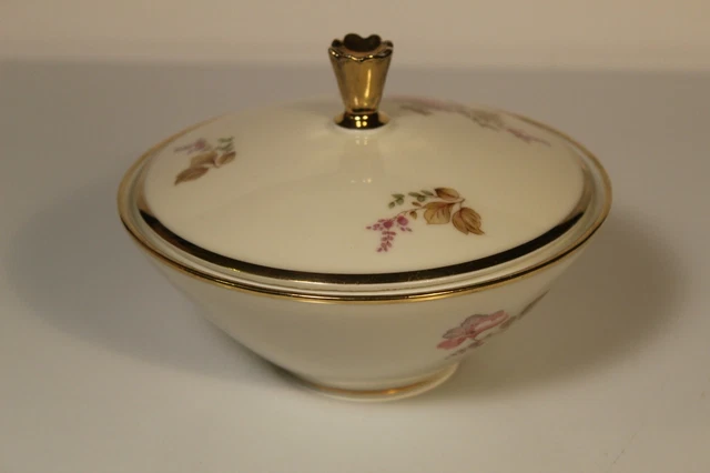Winterling Bavaria Germany sugar bowl excellent condition gold paint vintage