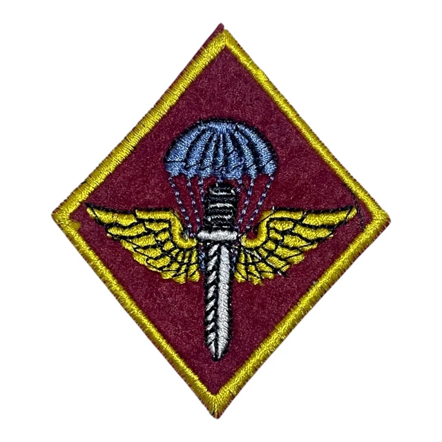 AIRBORNE SPECIAL FORCES Commando Paratrooper Insignia Patch Wings ...