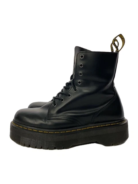 Dr.Martens JADON leather 8-hole white stitch short boots black UK8 main image 1