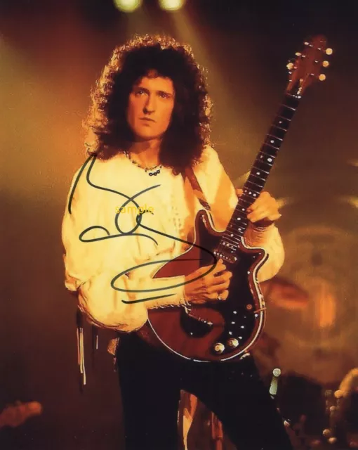 Brian May Reprint 8X10 Photo Signed Autographed Picture Man Cave Gift Queen