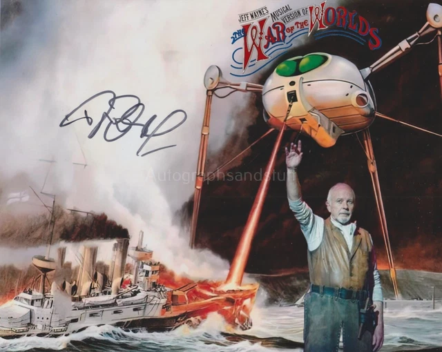David Essex HAND SIGNED 8x10 Photo Autograph Jeff Wayne The War Of The Worlds
