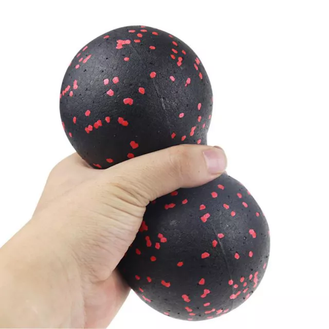 Double Lacrosse Ball, Peanut Shape Self Massage Roller for Back Foot Neck Spine