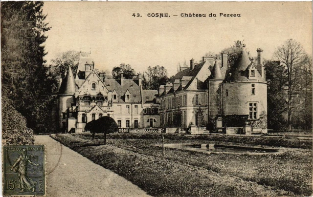 CPA AK COSNE - Chateau du Pezeau (456593)