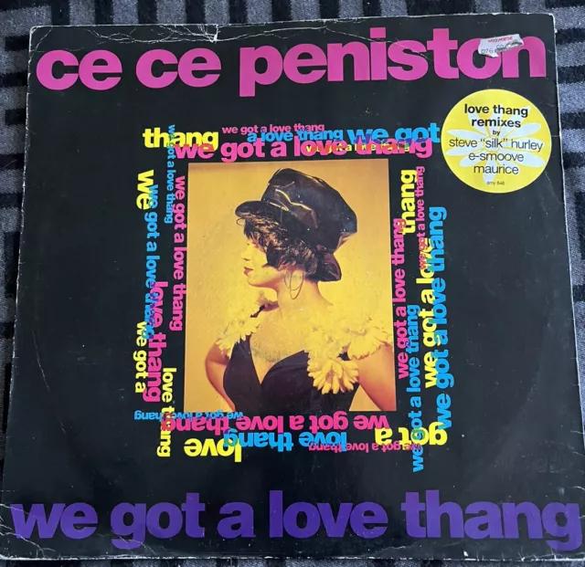 Ce Ce Peniston  - We Got A Love Thang (7 Mixes) -12" Vinyl Single - 90’s Garage