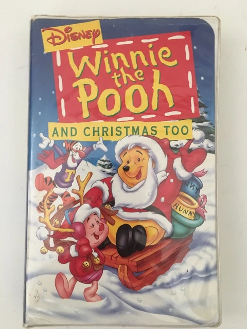 WINNIE THE POOH and Christmas Too VHS Video Movie Tape EUR 8,24 ...