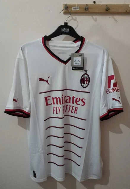 AS Roma 2022 Third Shirt #9 XL Abraham UEL Patches New