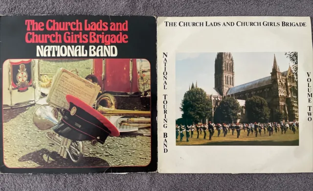 The Church Lads And Church Girls Brigade National Band 2x Vinyl LP Records