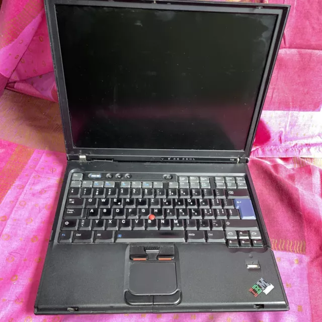 IBM Thinkpad  2668 14.1'' Laptop UNTESTED No Power Lead Cheap Price Mc