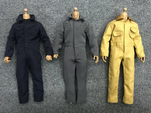 1/6 Custom Halloween Michael Myers coverall suit for Action Figure 12 inch