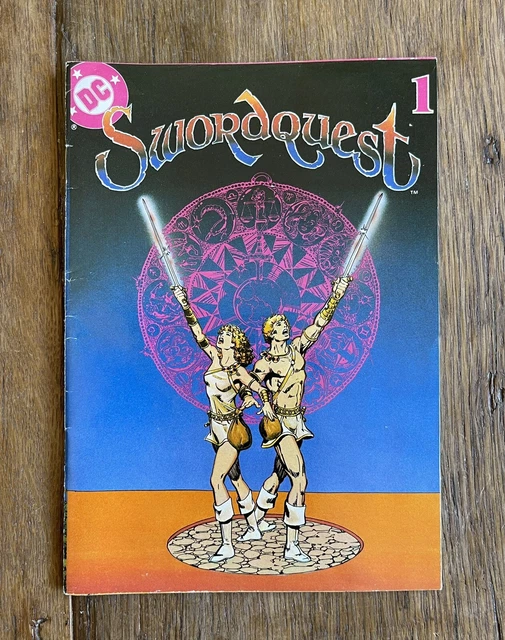 1982 DC Comics Swordquest #1 Atari Video Game mini comic promo