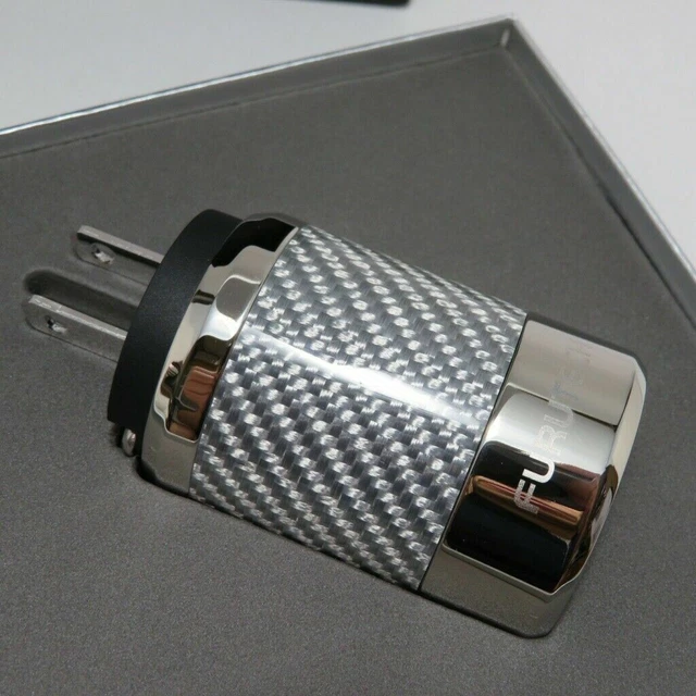 FURUTECH FI-50M NCF (R) High-End Grade Power Plug Rhodium