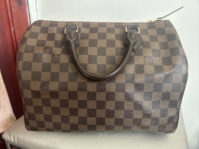 Louis Vuitton Speedy 30 Damier Ebene (Authentic) Lv Good Condition
