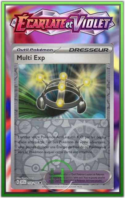Multi Exp Reverse - EV1 - 174/198 - New French Pokemon Card