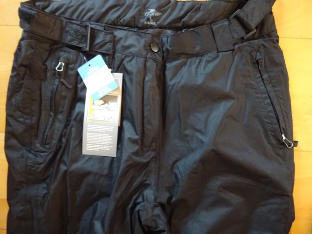 Super Damen Ski-Hose von Crane, Gr. 44/46, schwarz, NEU mit Etikett 2