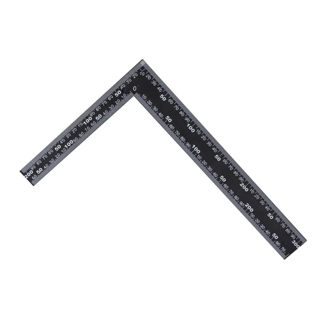 SQUARE RULER RIGHT Angles Measuring Rule Tool Angles Square Ruler 90 ...